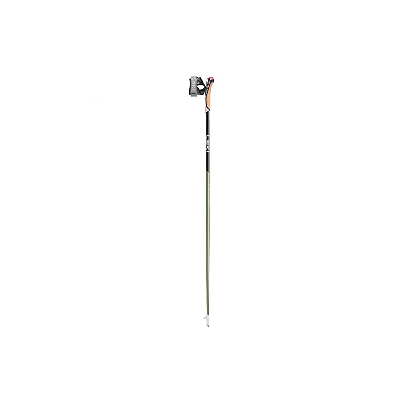 LEKI Flash Carbon Length 130 cm Green Metallic Black Neon