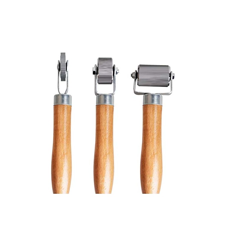 Car Sound Deadening Roller Tool Set - 3 Metal Installation