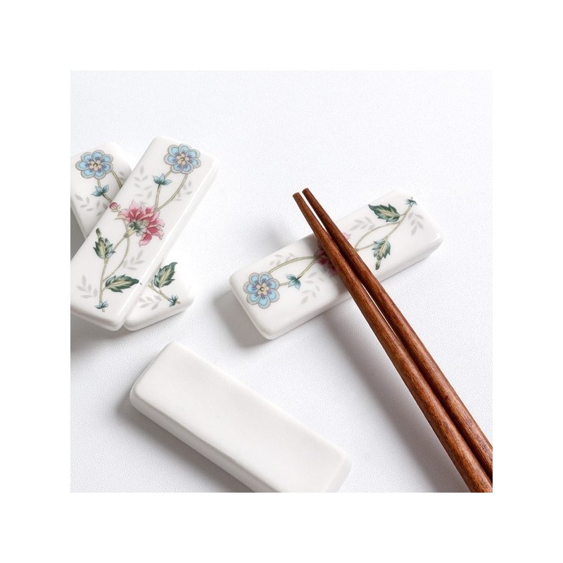 Provence Korean Ceramic Chopstick Rest 4-Piece Set / 프로방스 국산