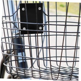 KOMBIUDA Practical Bike Basket Fixer Durable Front Mounting Bracket for Bicycles Easy Installation Versatile Design for Enhanced Cycling Experience