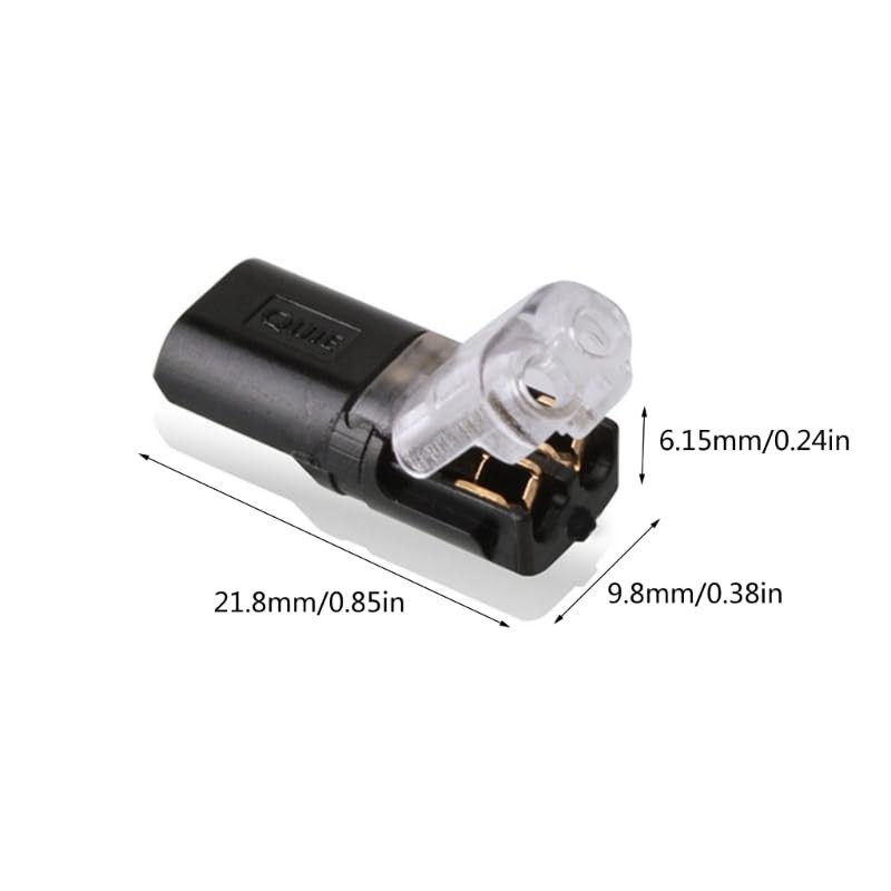 Taicols Double Wire Push-In Connector With Locking Buckle,Conector de cable