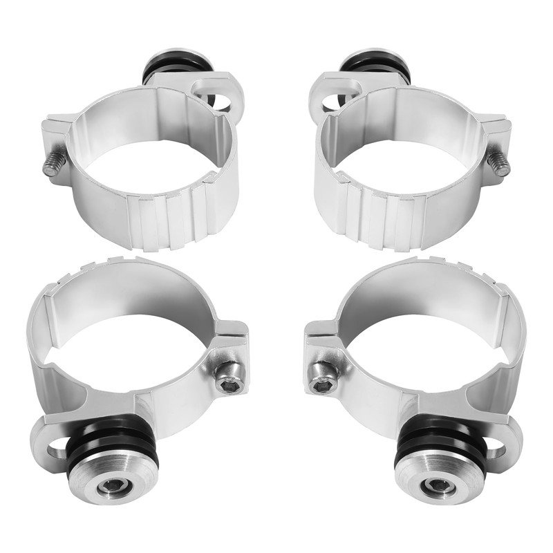 TCT-MOTORPARTS Fairing Mount Fork Clamps Clip 49mm Fits for Harley