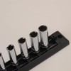Deep Socket Set, Hex Sockets, 0.25 inch (6.35 mm), 1/4