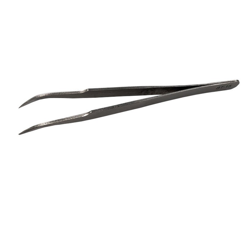 Eyelash Tweezers Eyelash Extension Tweezers Vetus ST-15 Curved