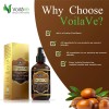 Aceite De Argán Voilave 100% Orgánico Puro Para Piel, Uñas