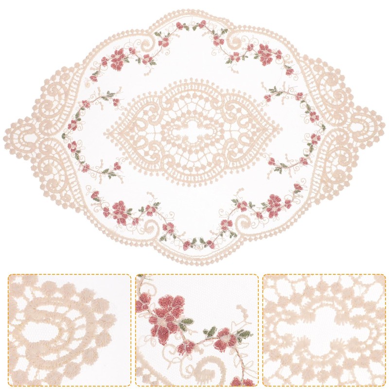 Crochet Tables Lace Doilies Cotton Lace Table Mat Placemat Macrame