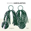 Basic Sense 2PCS Spiral Streamer Elastics and Hair Snap Clips