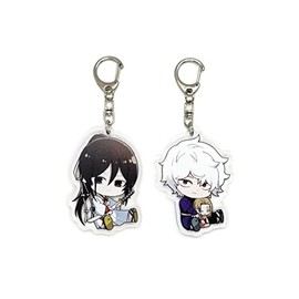 EBTY DREAMS Inc. - Set of 2 Hell's Paradise Acrylic Keychain Sagiri Yamada Asaemon, Gabimaru v2