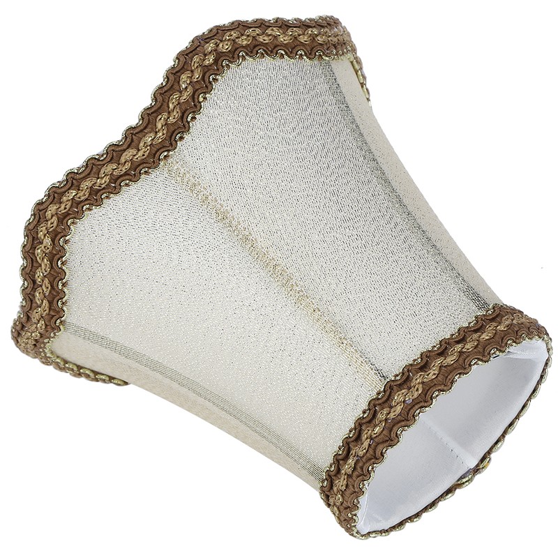 6Pcs Desktop Table Lamp Cover Fabric Lampshade Accessory for E14