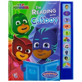 Pi Kids PJ Masks - I'm Ready to Read with Catboy Interactive Read-Along Sound Book - Great for Early Readers - PI Kids (Play-A-Sound)