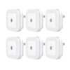 Generic LED Plug in Night Light with Light Sensor 6-Pack