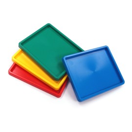 Major Brushes Paint/Inking Tray Pack of 4 Coloured Trays