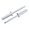 sourcing map 50Pcs 3/16"x1" Round Head Closed End Blind Rivets,