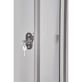 Lock with 2 keys for external display box