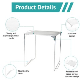 AUECOOME 2 Shelves Locker Organizer, Grey, School, Office, Home Use