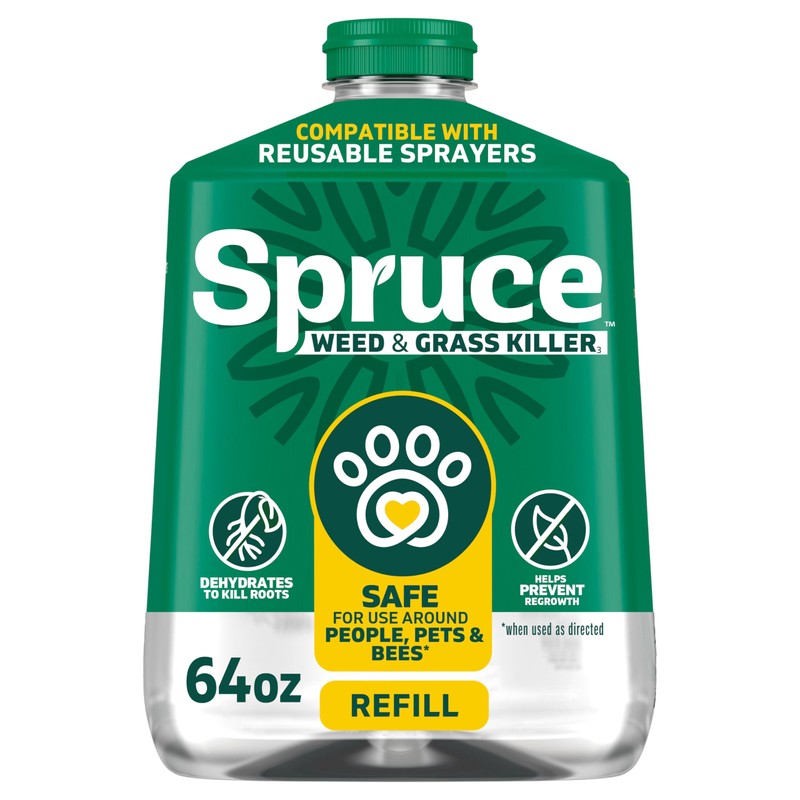 Spruce Weed Killer Refill - Versatile Weed & Grass Killer₃