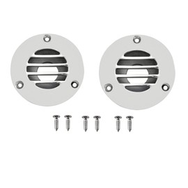 1Pack Marine Grade Stainless Steel 316 Cut Out Boat Floor Deck Drain Drainage Hardware Replacement Accessories for Boat Yacht Deck W/Screws