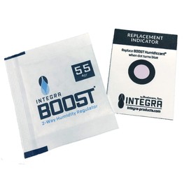 Integra Boost 4g Humidiccant Bulk 55% (36/Pack) – 2-Way Humidity Control Packs – Includes 36 Replacement Indicator Cards