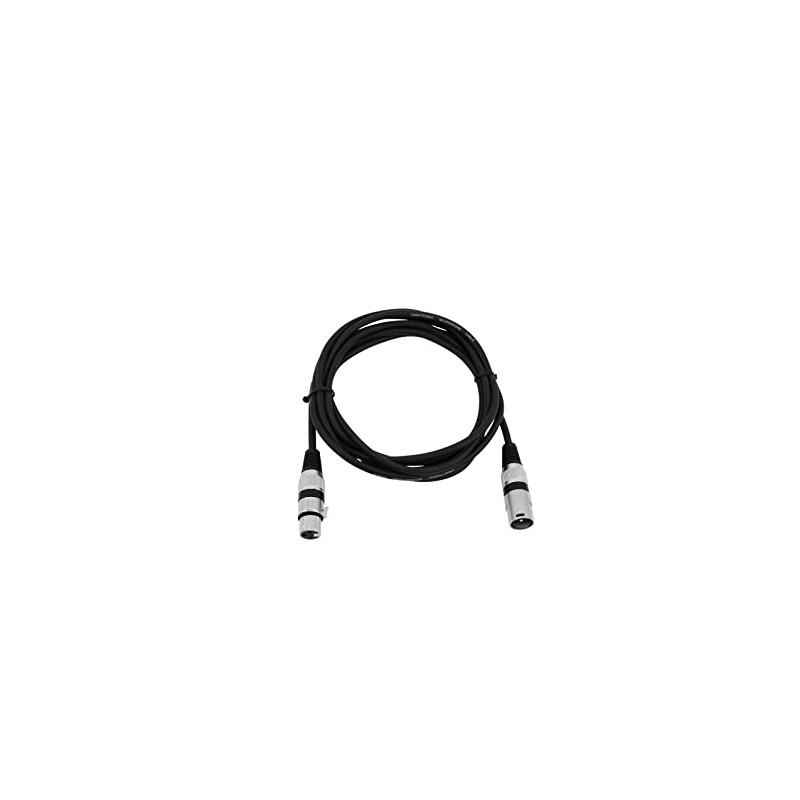 Cable MC-15, 1,5m,black,XLR m/f,balanced