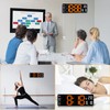 Fuloon Digital Wall Clock, 13 inch Large Display Digital Alarm