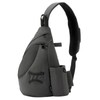 MOYAQI Disc Golf Bag with Retriever Holder and Storage Pockets,