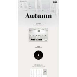 DREAMUS DKB Autumn 5th Mini Album CD+Photobook+Photocard+Polaroid photo+Sticker+Magnetic card+Tracking, WHITE