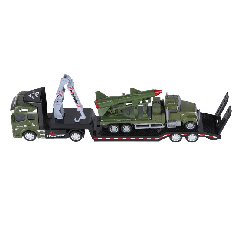 1:50 Tow Truck Toy Alloy Pull Back Car Highly Simulation