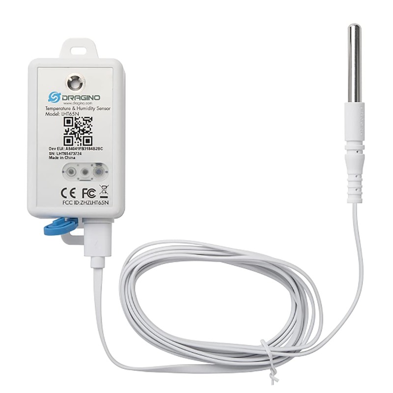 Long Range LHT65N LoRaWAN Temperature & Humidity Sensor Built-in SHT20-915MHz,Built-in