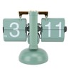 Retro Flip Down Clock with Reminder Timer Stable Accuracy Creative