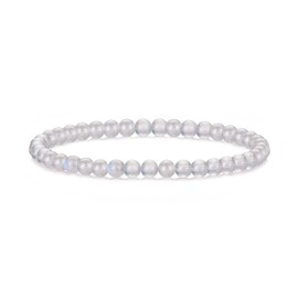 Philip Jones Moonstone Mini Beaded Gemstone Stretch Bracelet