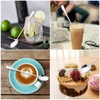 12 Pcs Latte Macchiato Spoons Set Ice Cream Spoons Long