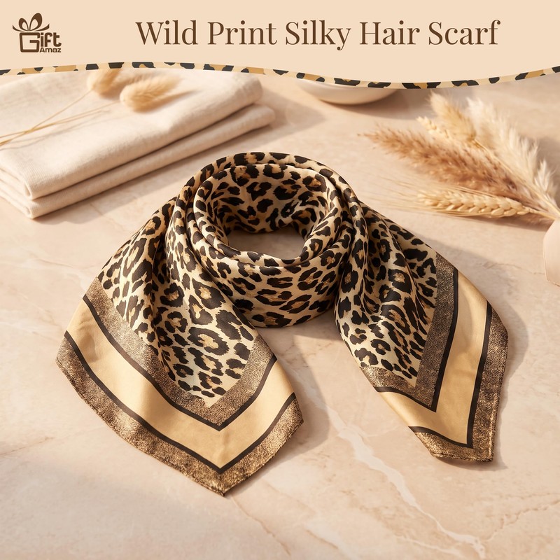 12 PCS Leopard Hair Accessories Set, Headbands & Clips Gift