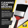 3pk 4 Inch Paint Brush for Interior and Exterior Painting