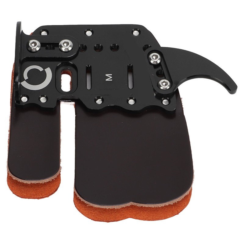 Archery Finger Guard Adjustable Finger Guard Black Protective Gear for