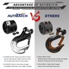 AUTMATCH Winch Hook 3/8" - Clevis Slip Hook with Safety