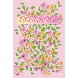 NOTEBOOK: Aesthetic Lined Cute Floral Design