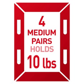 3M Command Medium Picture Hanging Strips, Damage Free Hanging Picture Hangers, No Tools Wall Hanging Strips for Living Spaces, 16 Black Adhesive Strip Pairs(32 Command Strips)