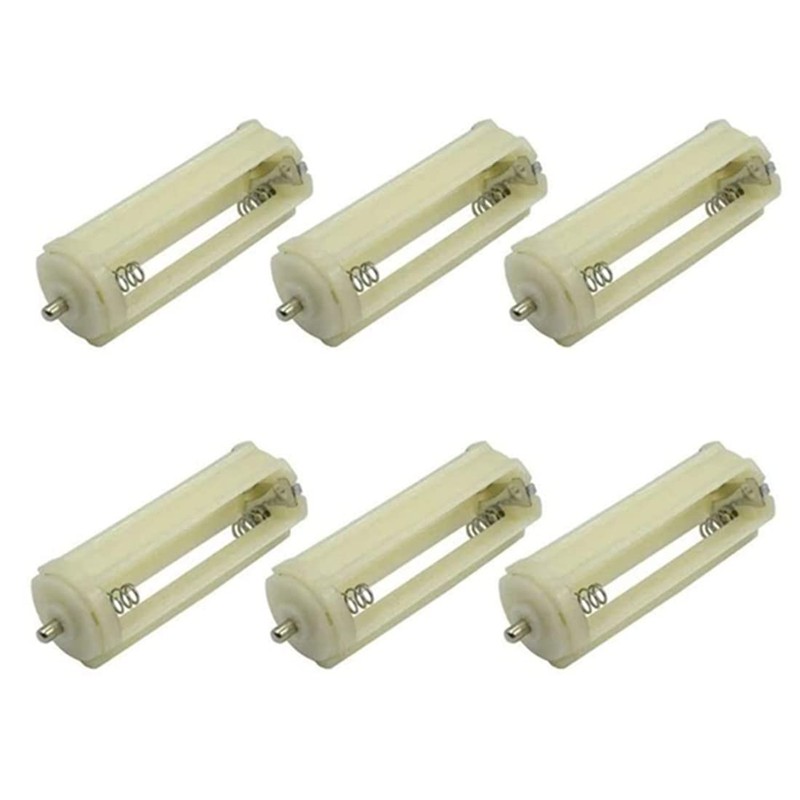 bnafes Cylindrical Battery Holder Battery Storage Case for 3 x