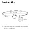 Bridesmaid Gifts Initial Bracelets for Women Bridesmaid Bracelet Tie The