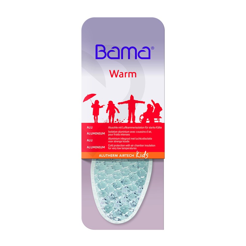Bama Alutherm Airtech Insoles (Alutherm Airtech Kid) - black, size:
