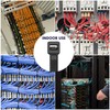 Zip Ties Assorted Sizes, RAZCC 600 Pack (8+12+14+18Inch) Black Cable
