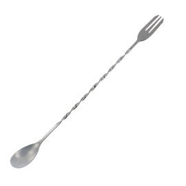 Vctitil 2Pcs Bar Spoon Set,Stainless Steel Cocktail Mixing Stirrers Long Handle Stirring Spoons Bar Mixing Spoons for Home and Bar(2pcs)(Large)