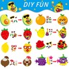 chiazllta 32 Packs Fruit Craft Kits for Kids Summer DIY