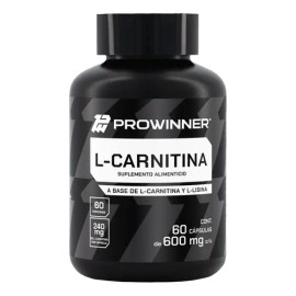 Suplemento L- Carnitina (240 Mg) (60 Caps) - Prowinner Sabor Sin sabor
