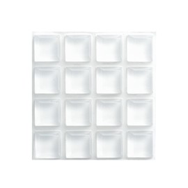 VABNEER VABNEER Elastikpuffer Transparent Selbstklebend, 16 Stcke Silikon Schutzpuffer M?belpuffer Gummipuffer zur L?rmd?mpfung Verhindern Rutschen und Kratzer