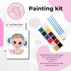 PREGNANCY BELLY PAINTING KIT BOY Makeup Color - Style: BOY