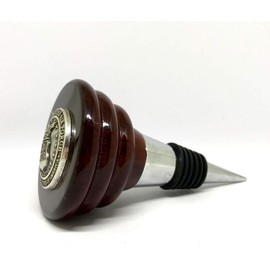 Custom Wine Stopper Exotic Rosewood Custom Design Bottle Stopper – Cigar Cutters by Jim (Come and Take It)