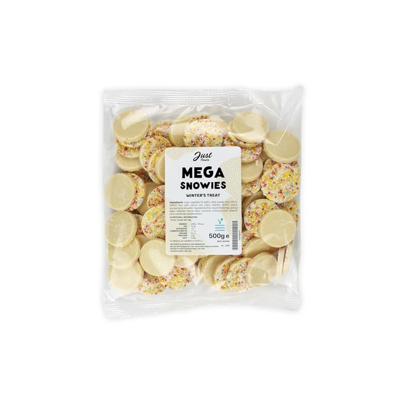 Just Treats Mega Snowies (500g Share Bag)