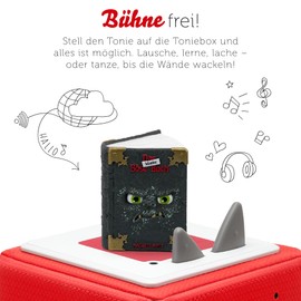 tonies Audio Figures for Toniebox, Das kleine Böse Buch, Audio Book for Children from 8 Years, Playing Time Approx. 87 Minutes