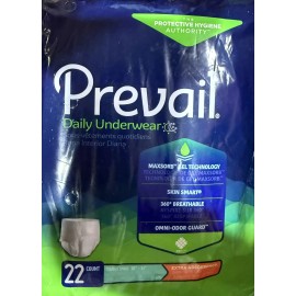 Prevail Disposable Underwear Small 22 Ct